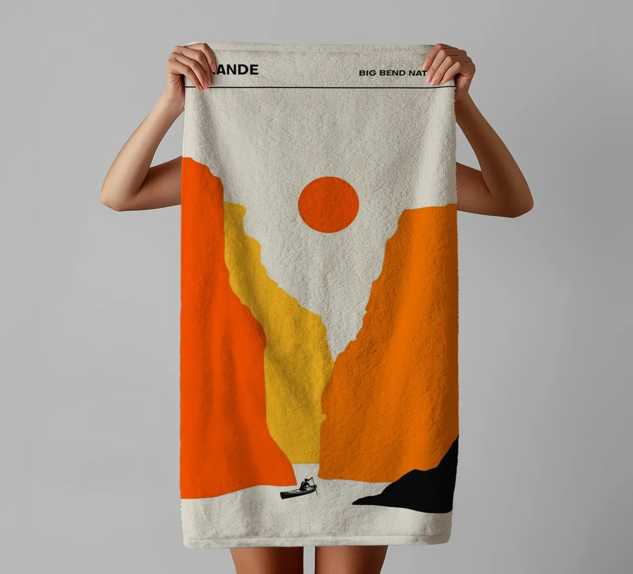 Rio Grande towel by cosmos studio
