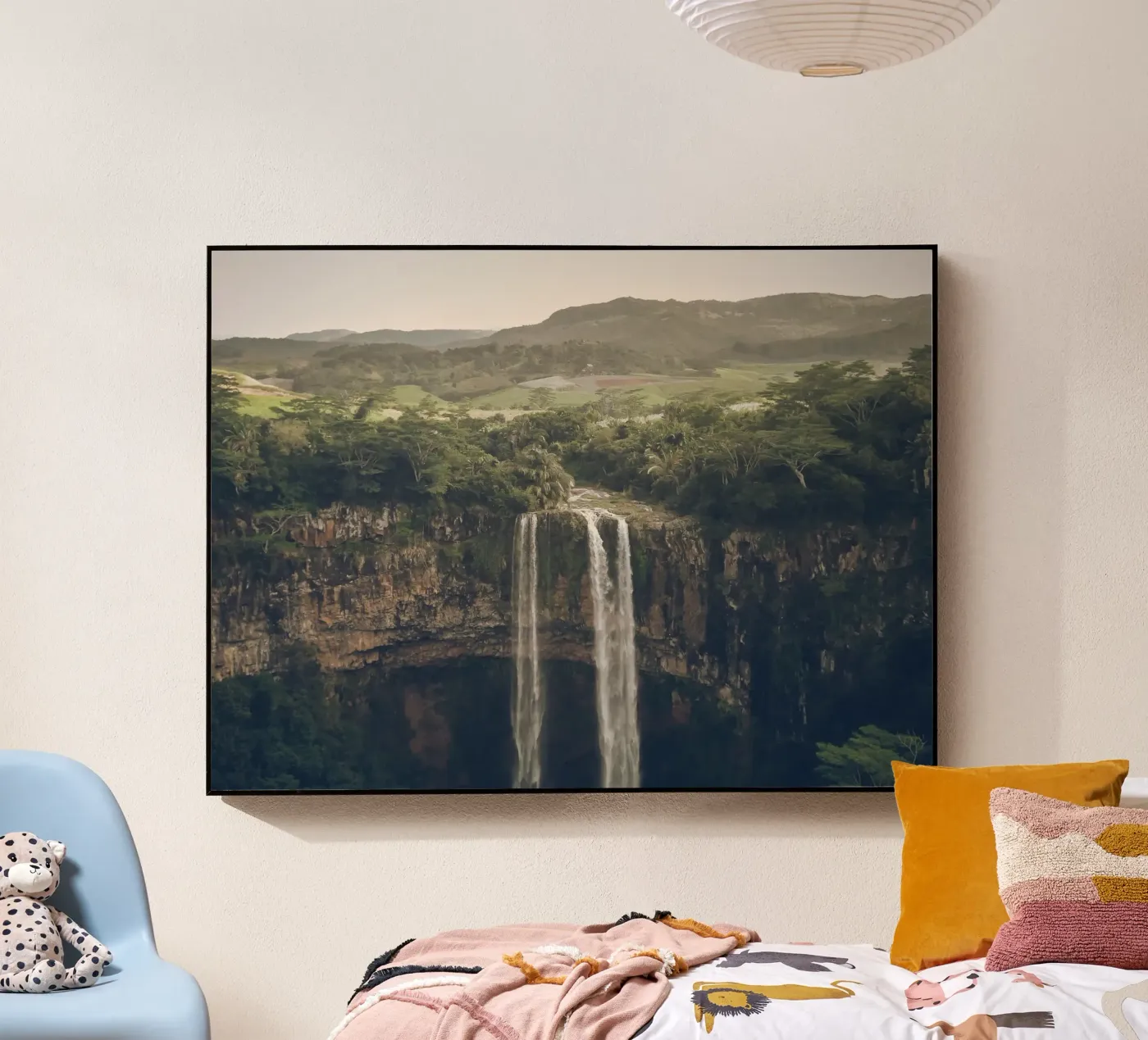 Cascate di Chamarel, Mauritius plexiglass da Wanderlust Vibes