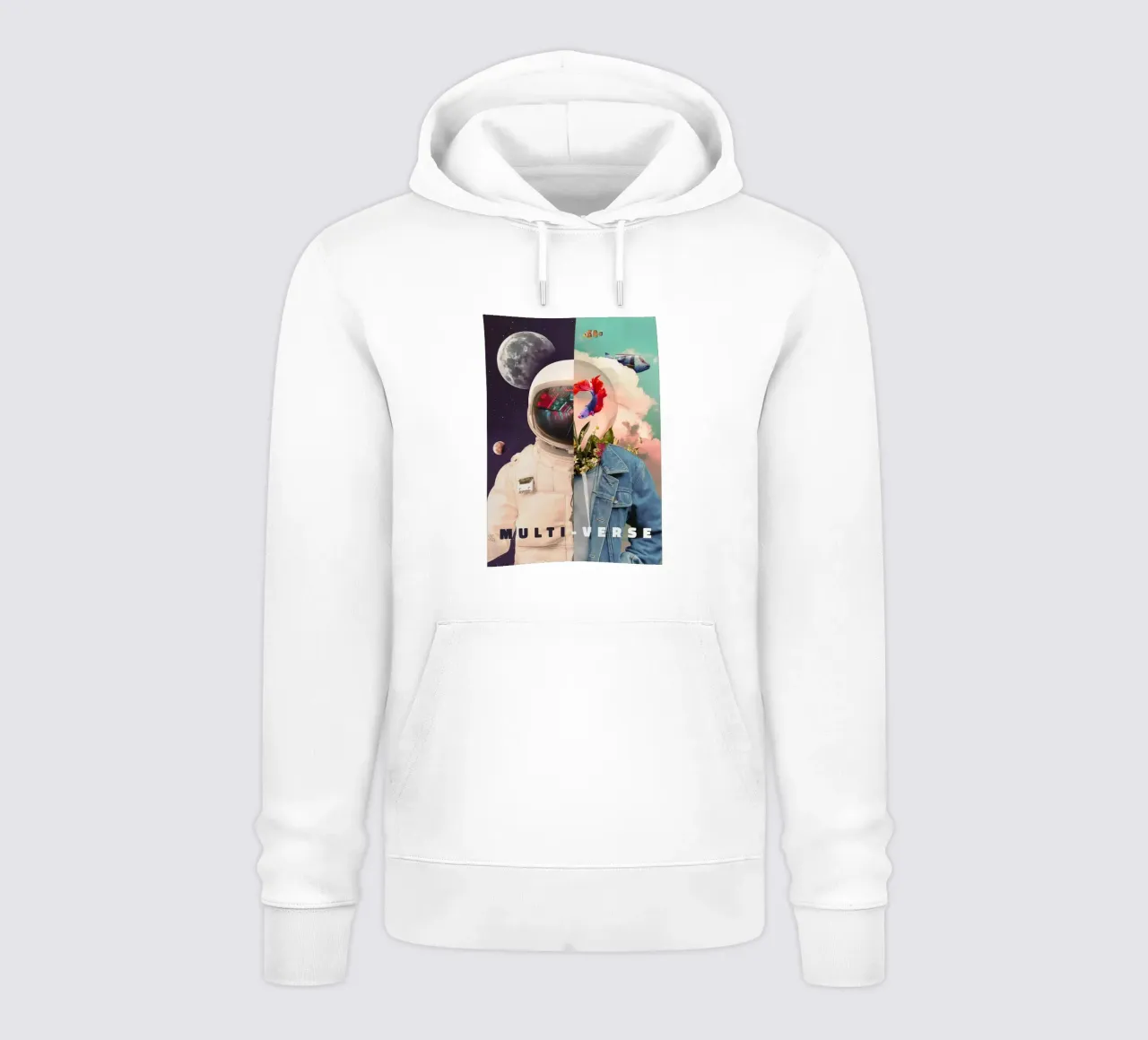 Multiverse astronaut felpa con cappuccio da sayre shop