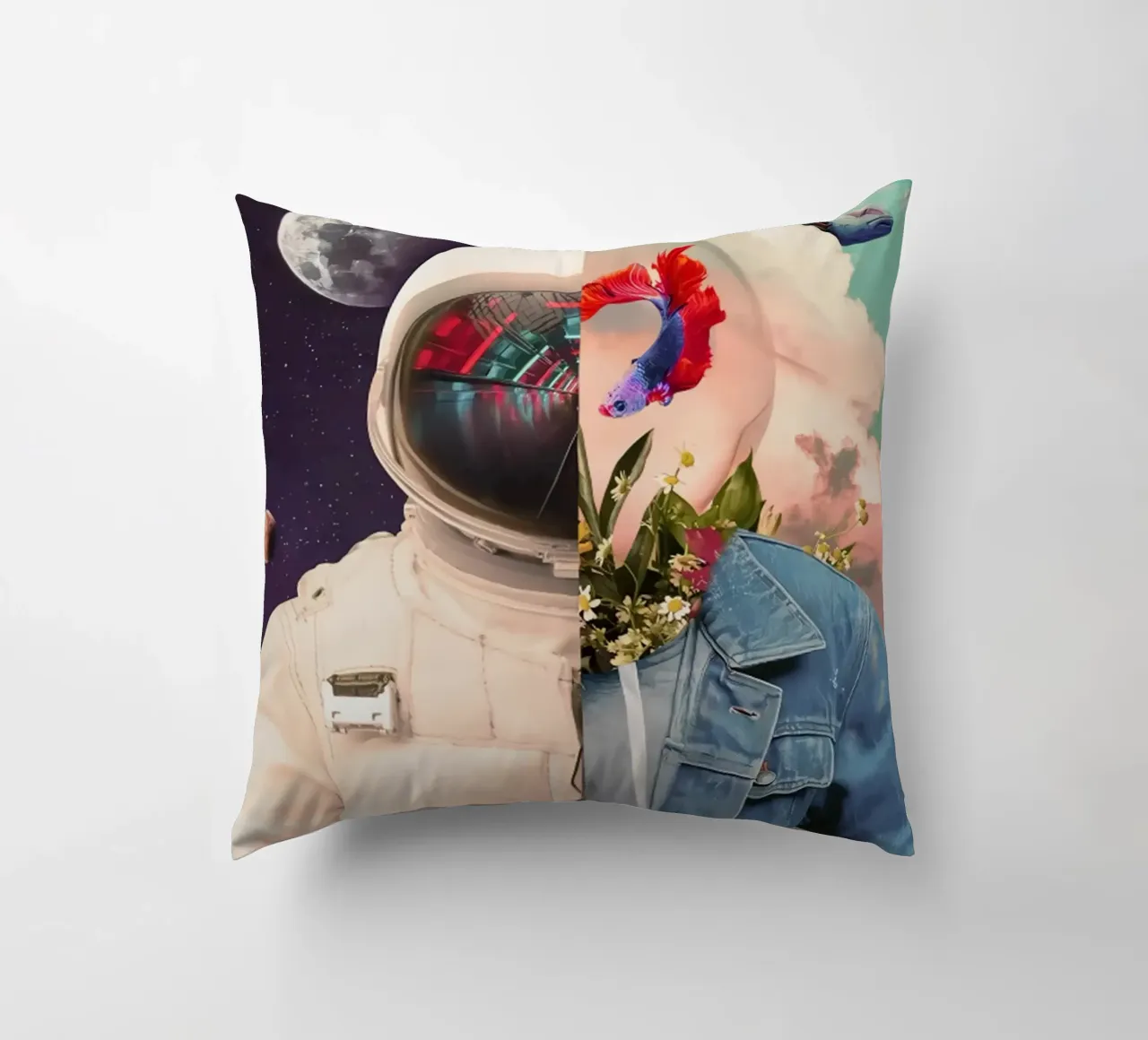 Multiverse astronaut cuscino da sayre shop