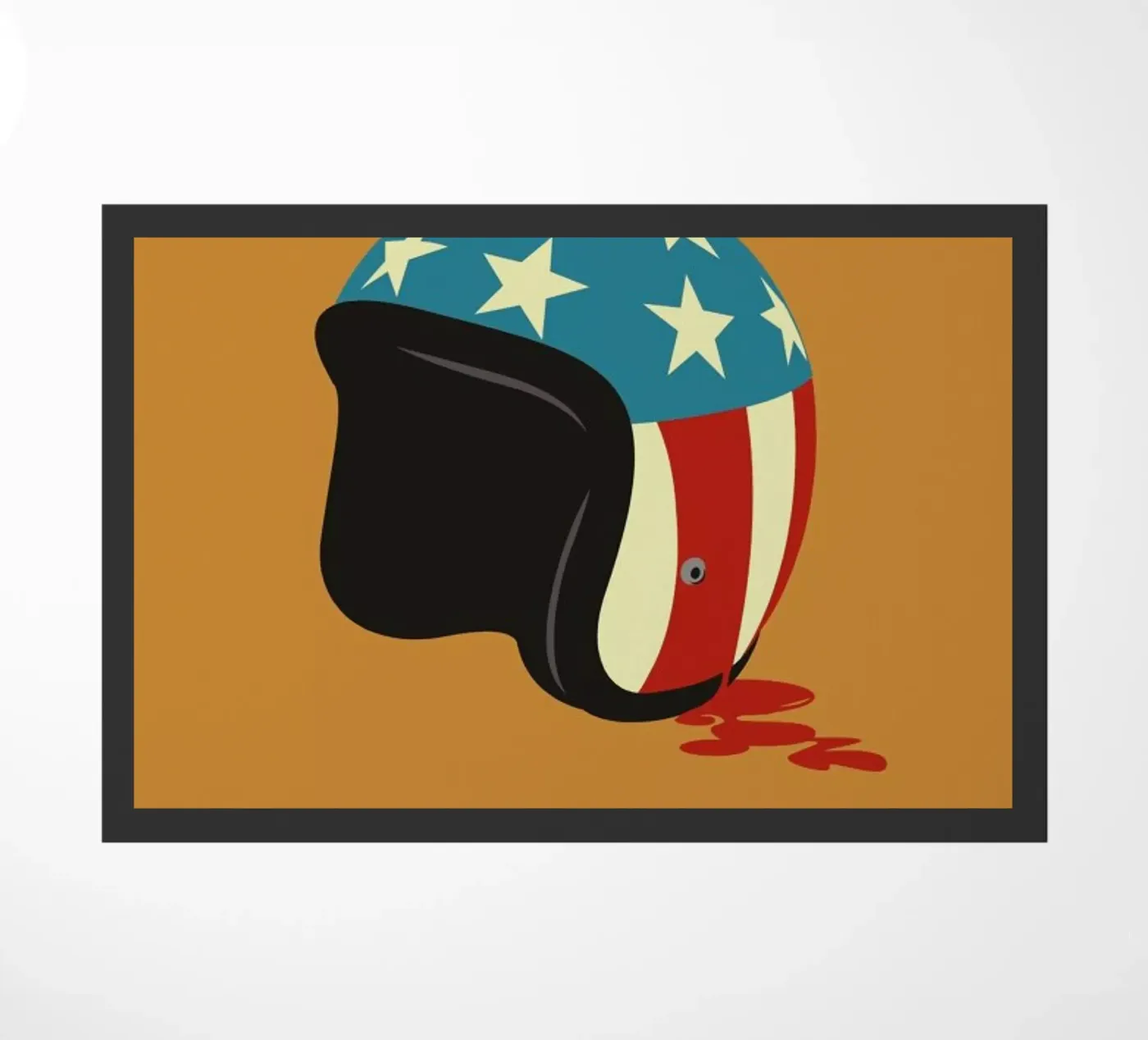 Easy Rider doormat by Bruno Morphet