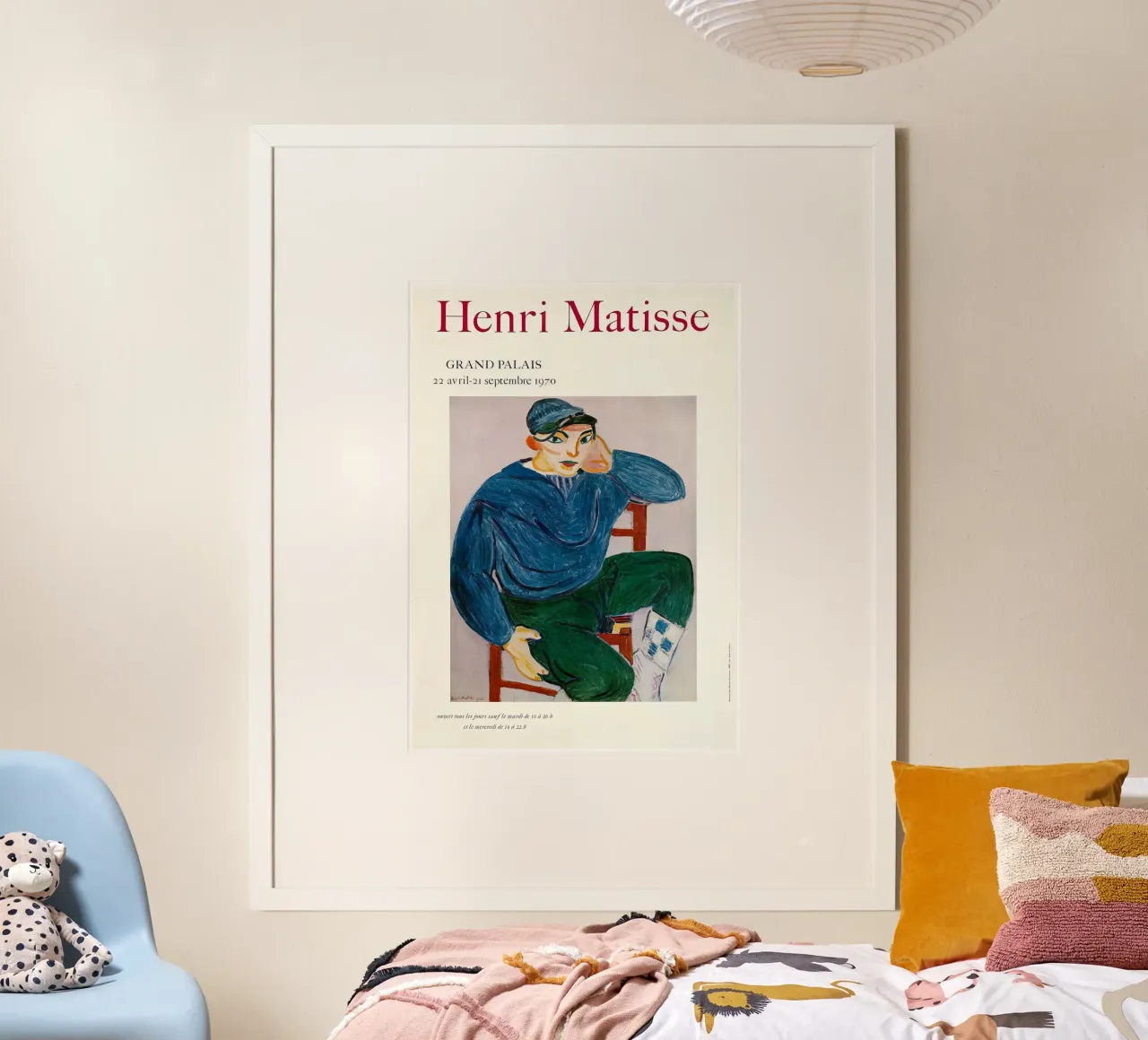 Matisse "De schilder en zijn model" Fauvisme Kunstdruk poster van homdeco