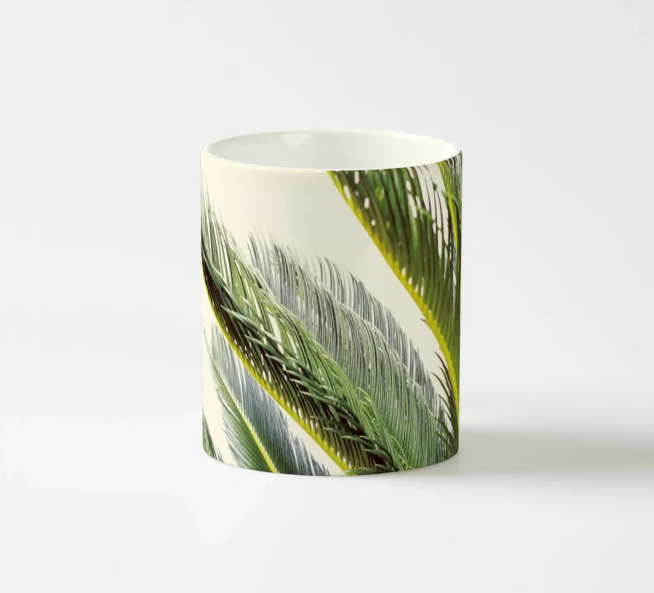 Naples Green 2 tazza in ceramica da Angelo Cerantola