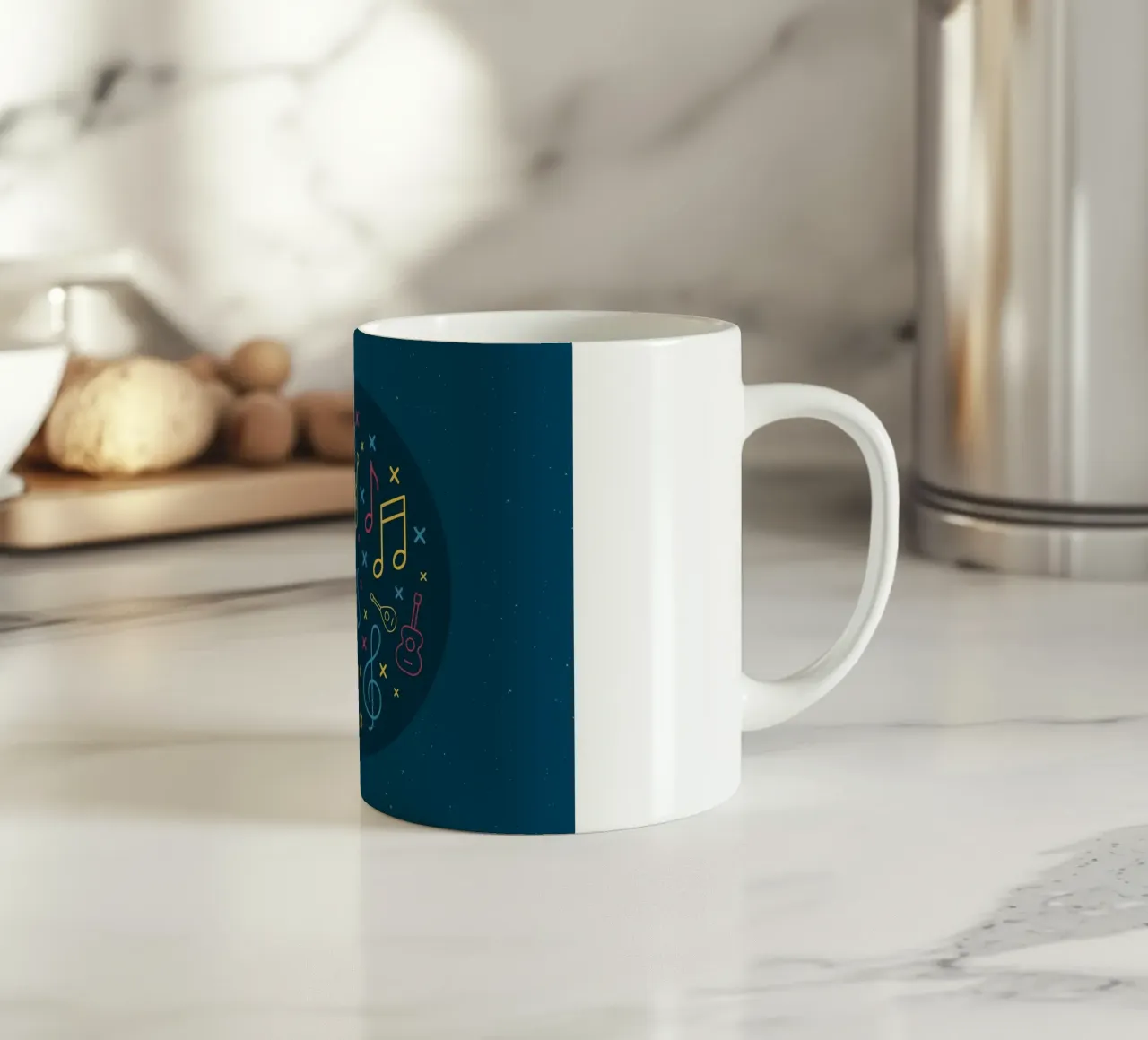 Note musicali tazza in ceramica da sayre shop
