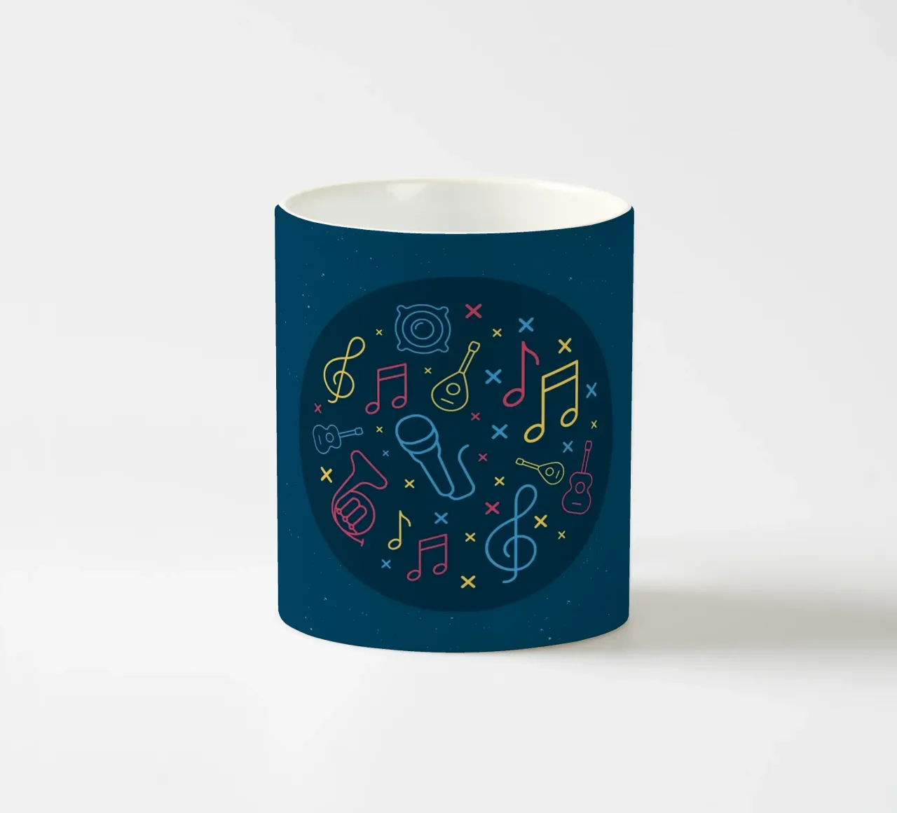 Note musicali tazza in ceramica da sayre shop
