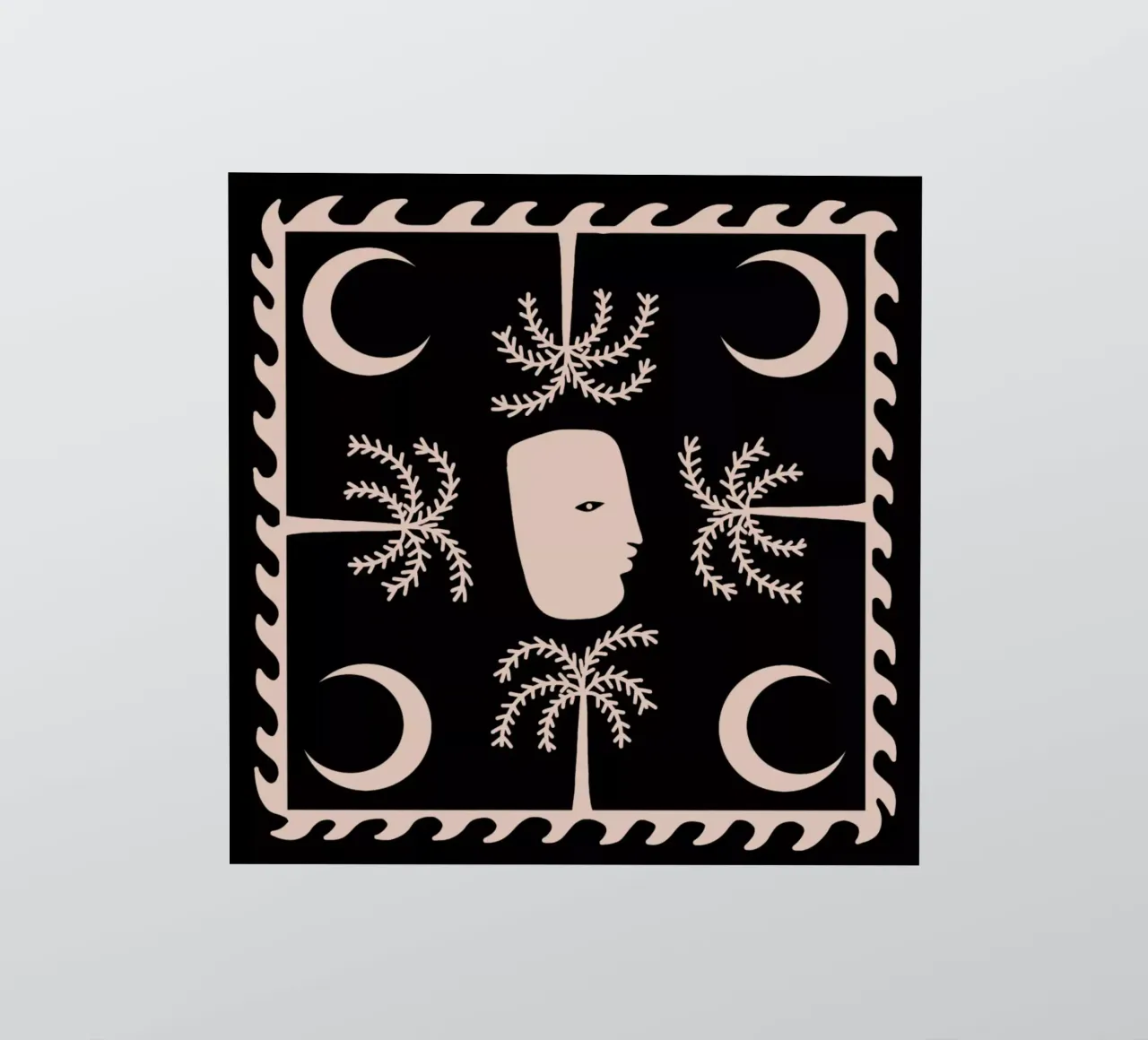 celestial - 1 sticker by Shatha Al Dafai