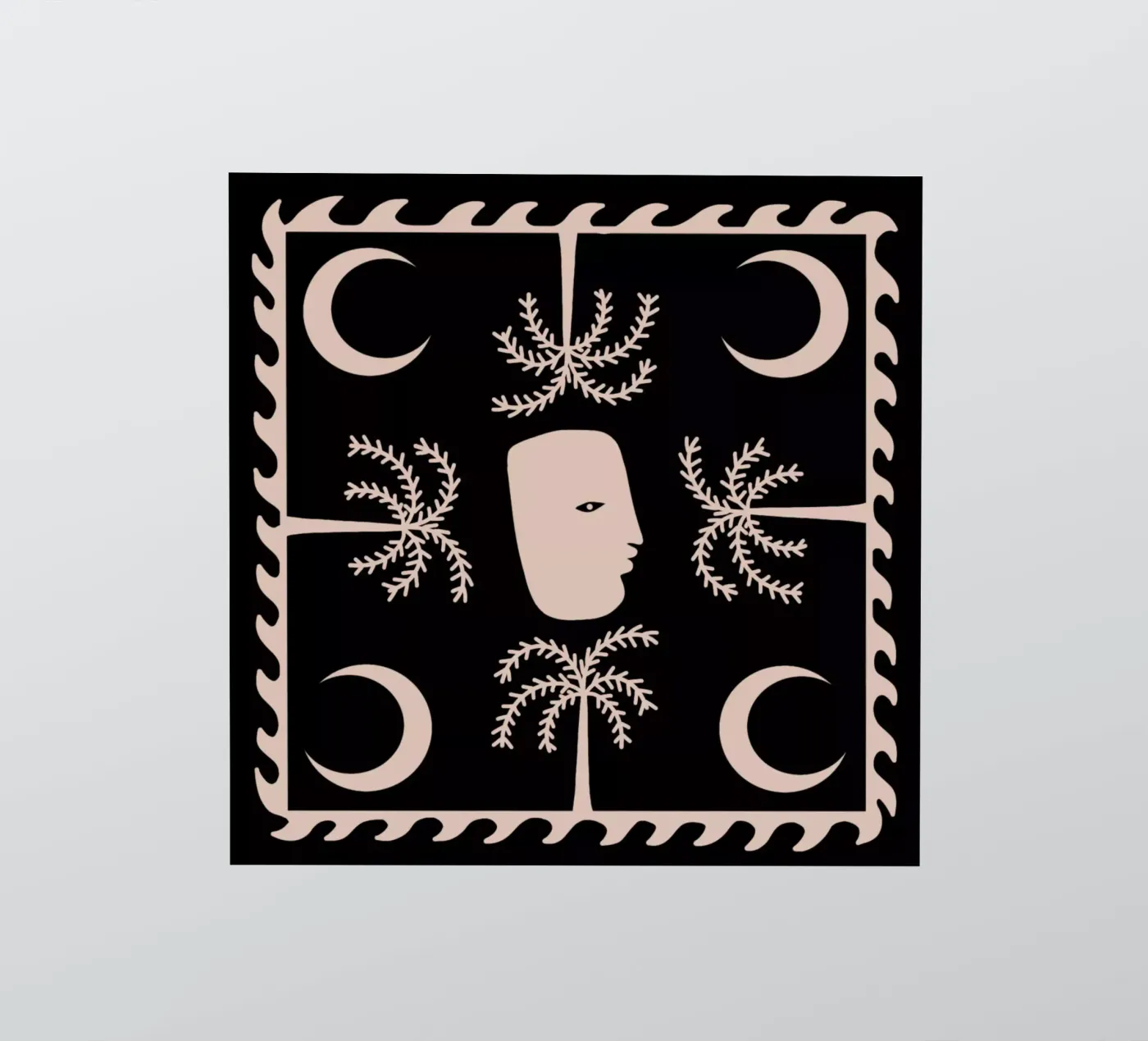 celestial - 1 sticker by Shatha Al Dafai