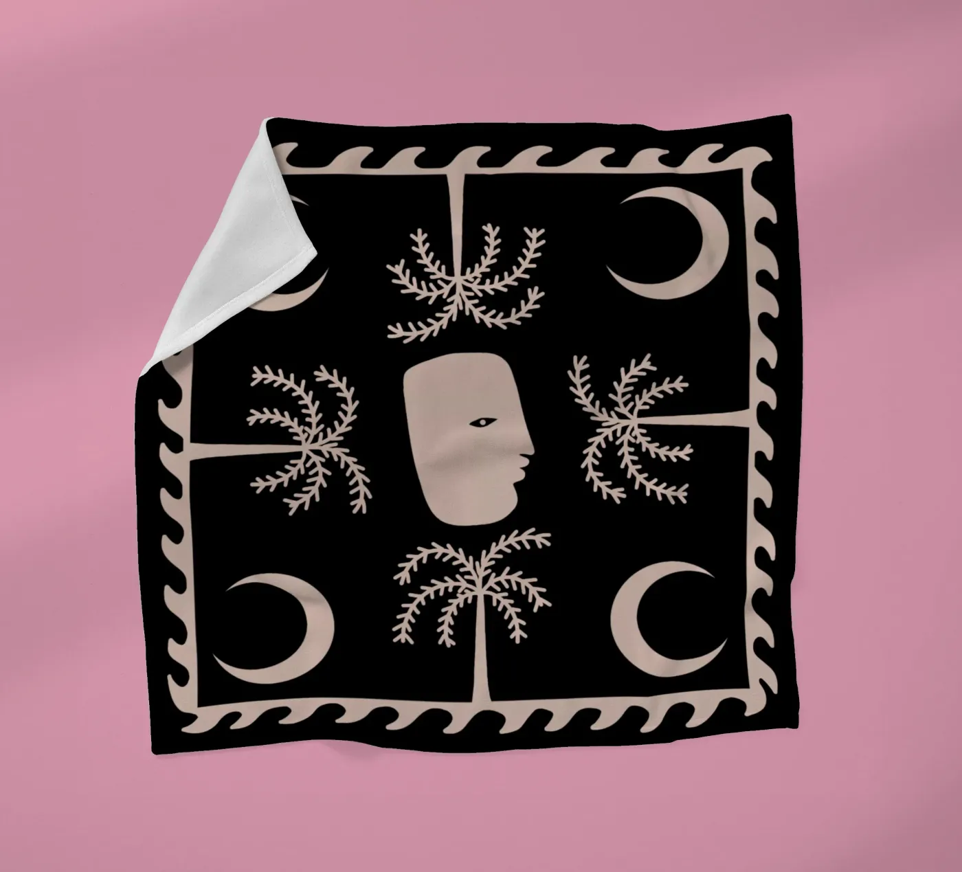 céleste - 1 plaid polaire de Shatha Al Dafai