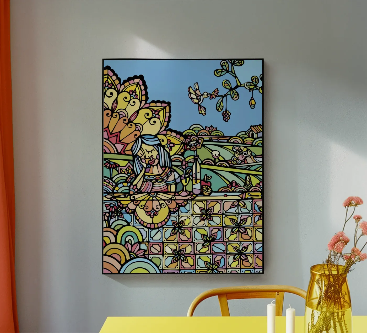 Fiori d'arancio plexiglass da Ninhol