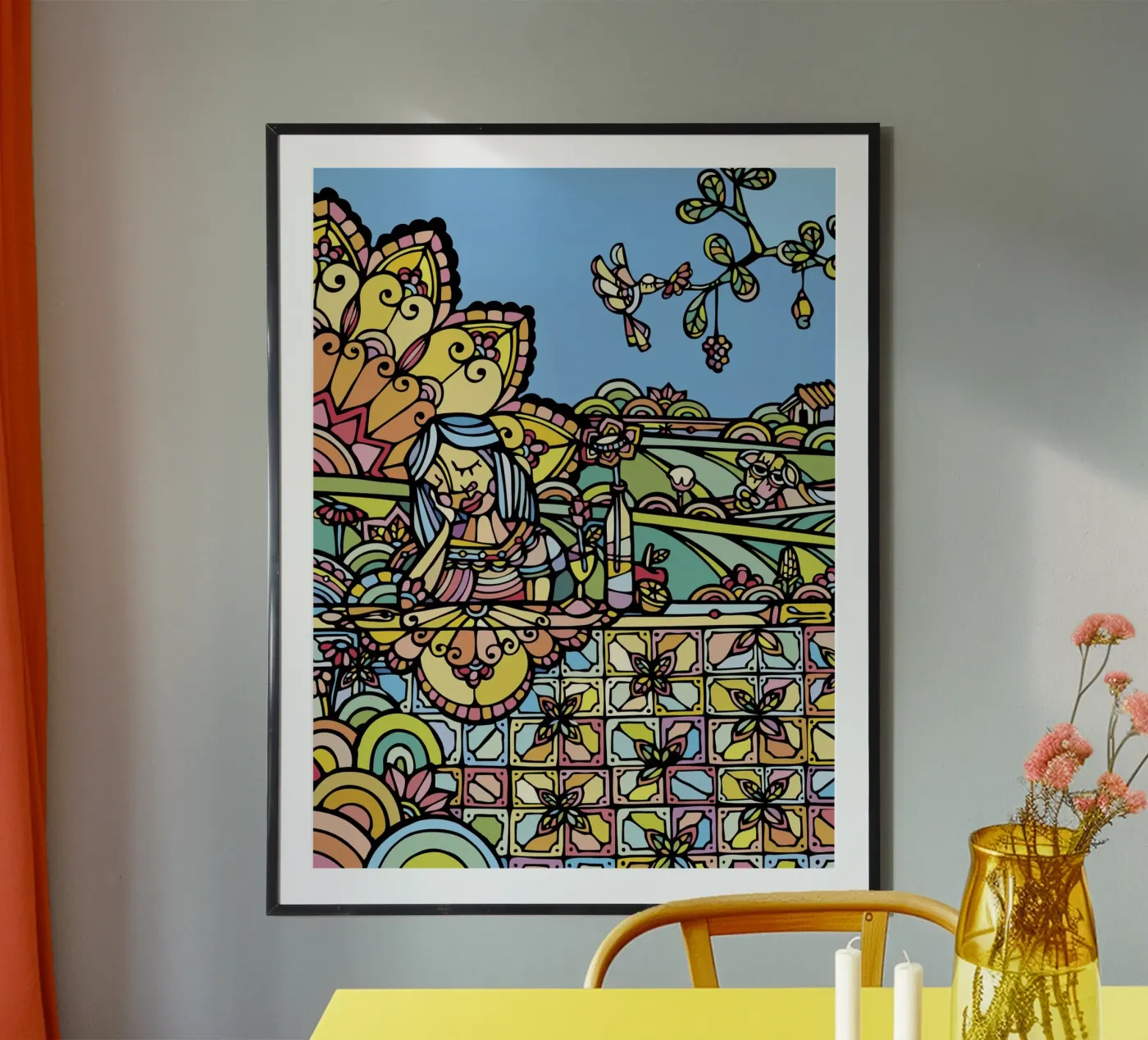 Beija flor poster by Ninhol