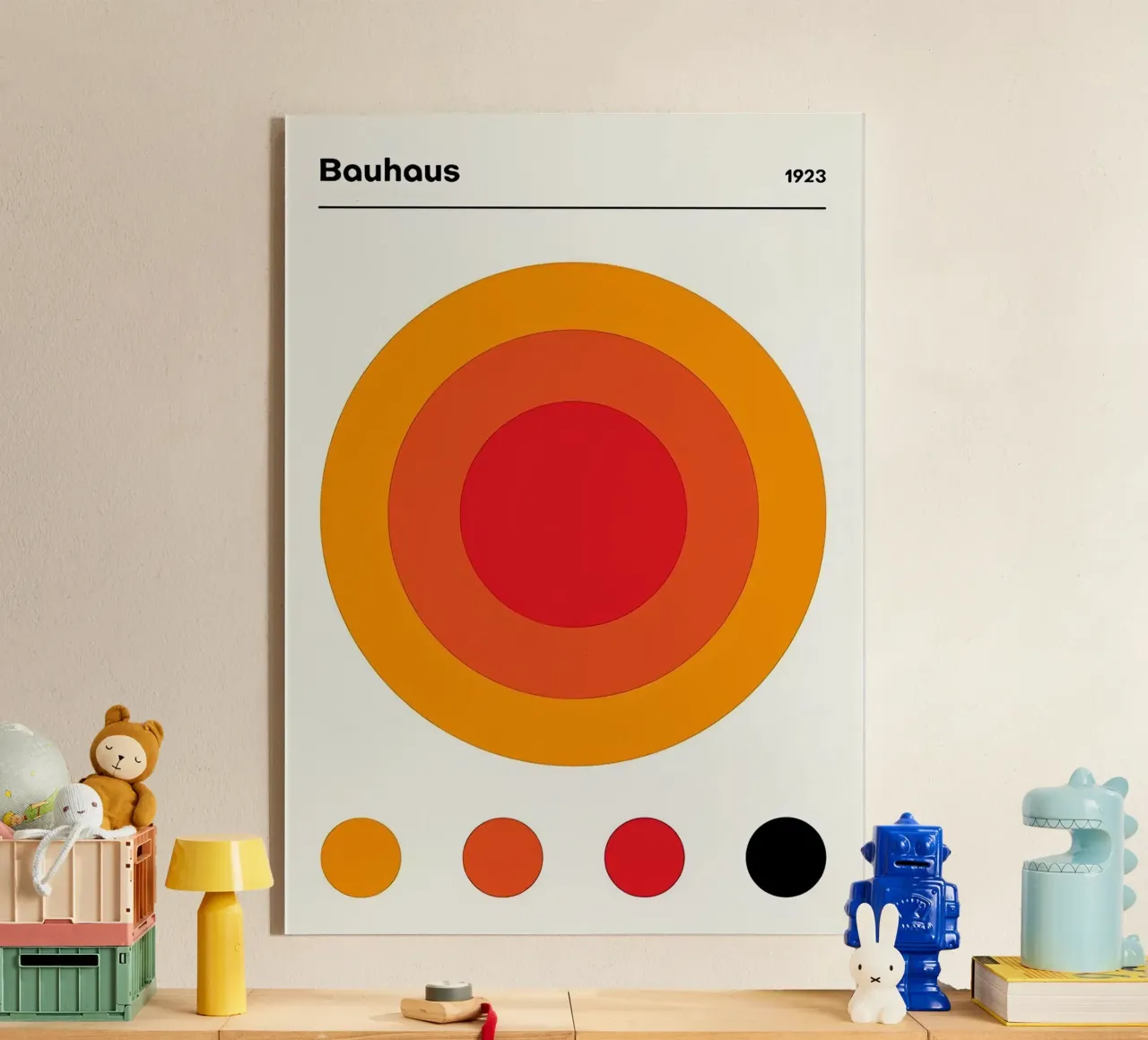 Bauhaus 1923 plexiglass da Kale