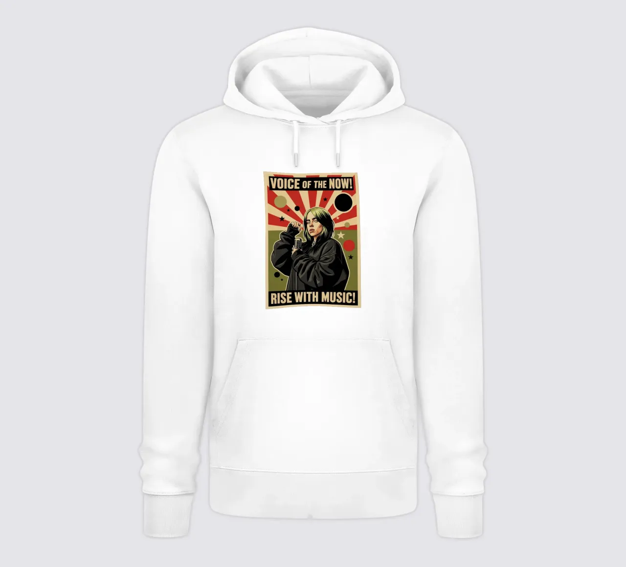 Billie Eilish vintage style hoodie by Lembayung art