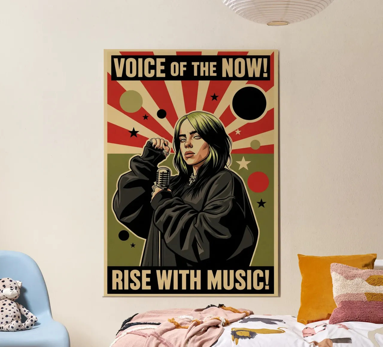 Billie Eilish vintage style hahnemühle by Lembayung art