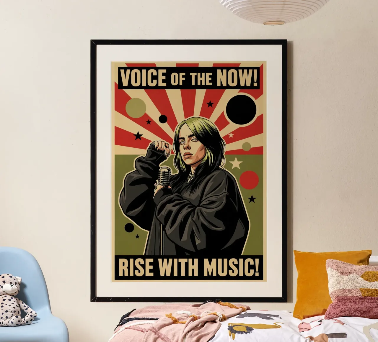 Billie Eilish vintage style hahnemühle by Lembayung art