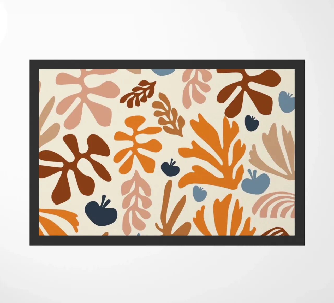 Matisse "The Cut-Outs" Botanical Abstract & Zitat Poster Fußmatte von homdeco