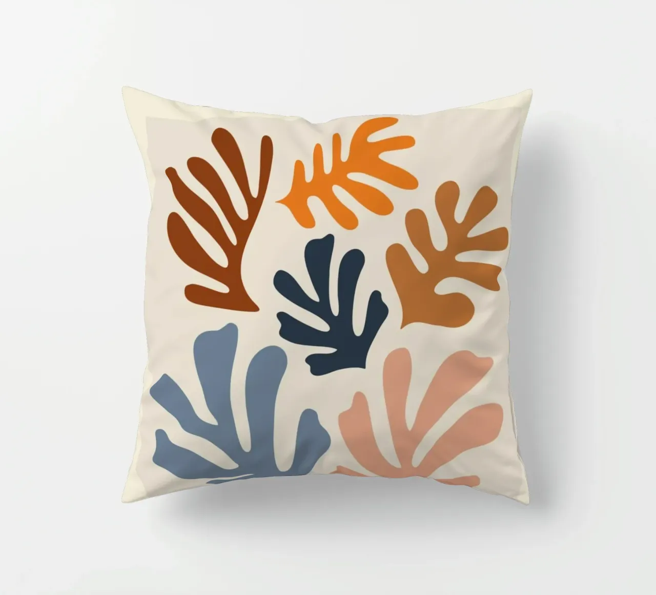 Matisse "Die Ausschnitte" Botanischer Abstrakt & Zitat Kissen von homdeco