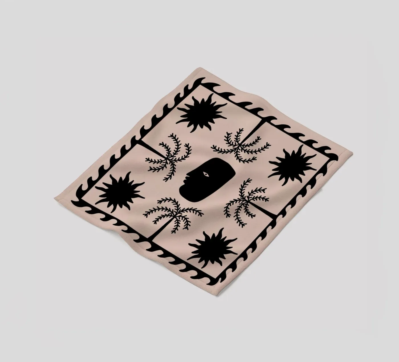 celestial - 2 fleecedeken van Shatha Al Dafai