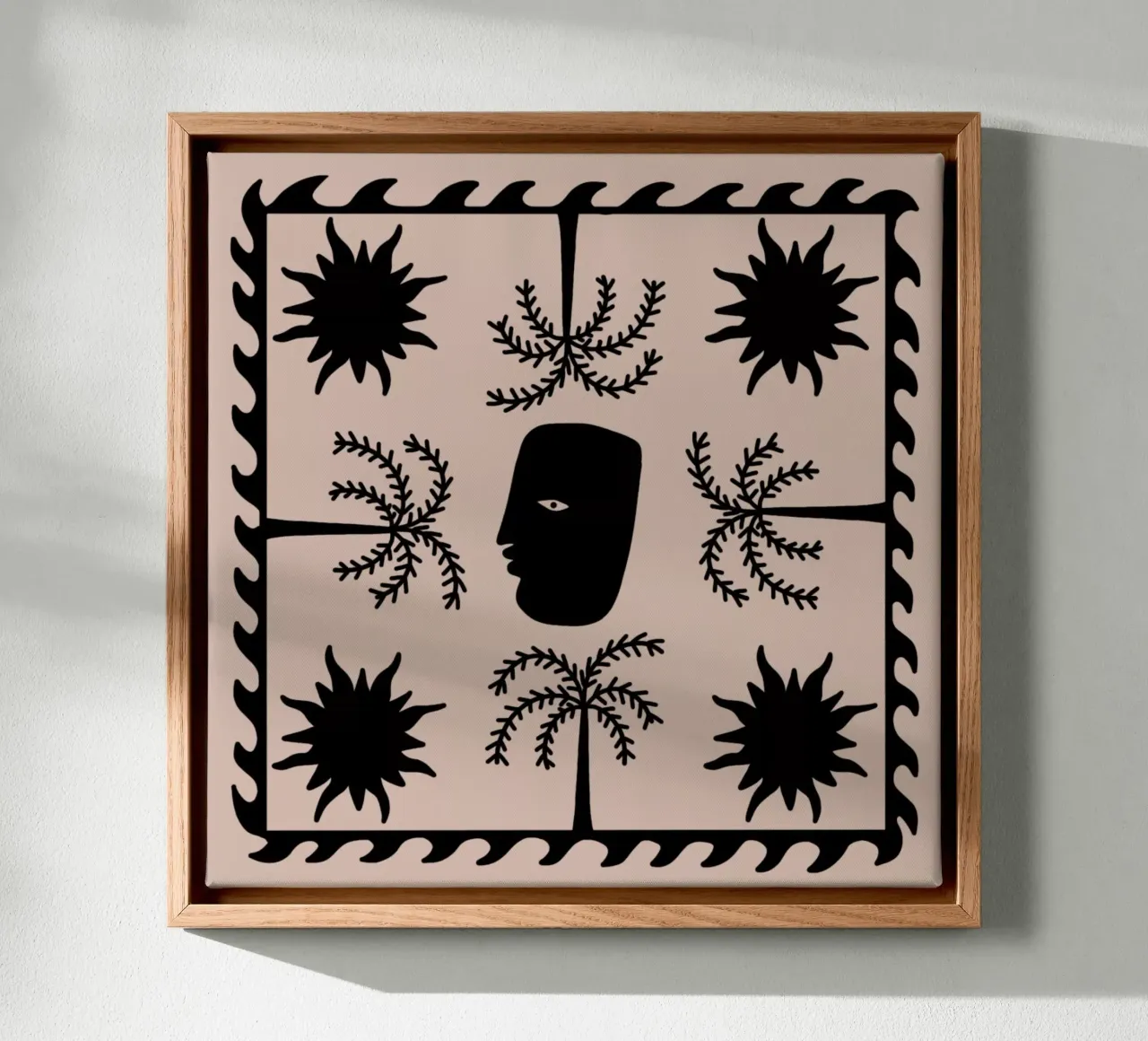 celestial - 2 canvas by Shatha Al Dafai