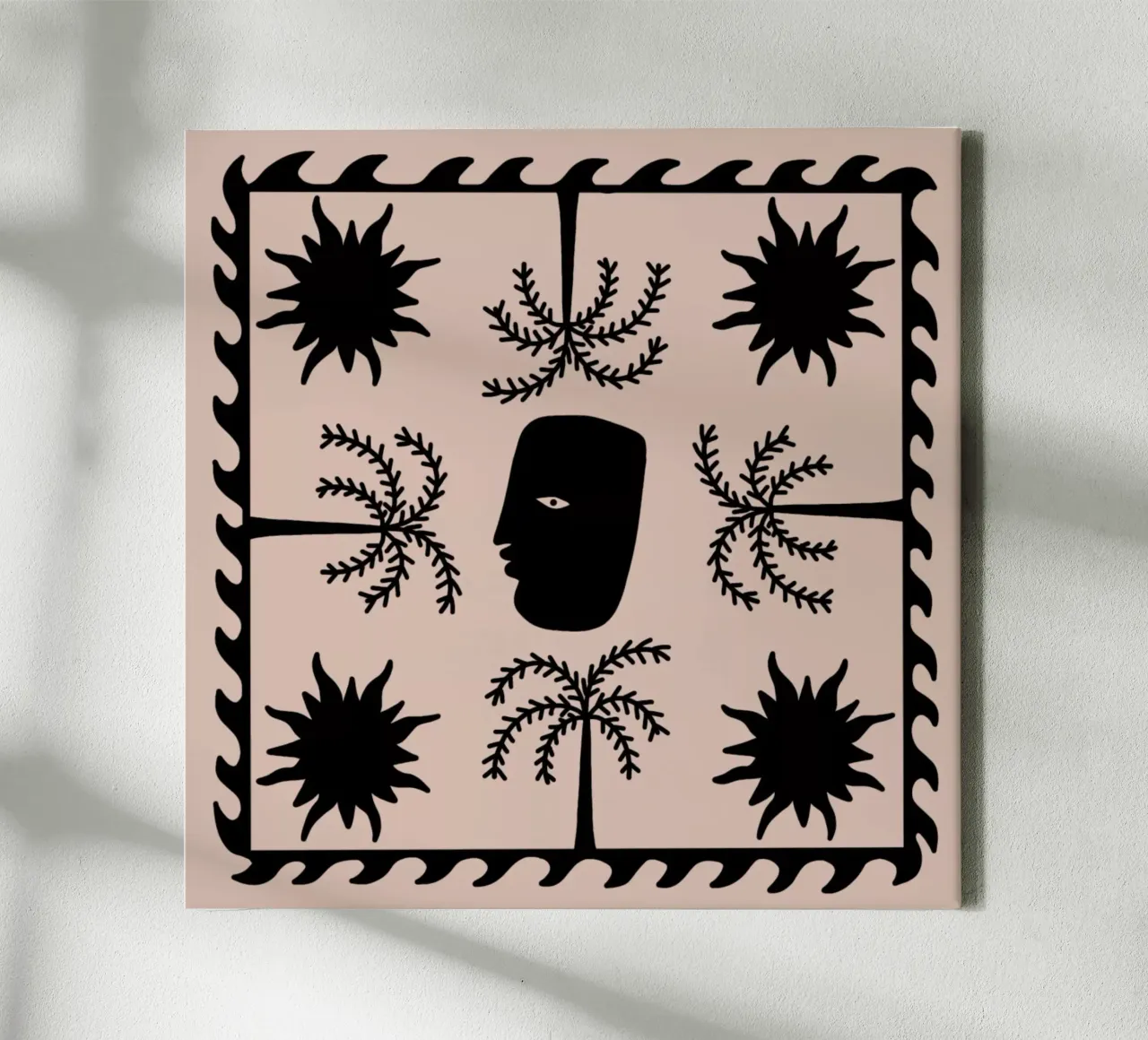 celestial - 2 canvas by Shatha Al Dafai