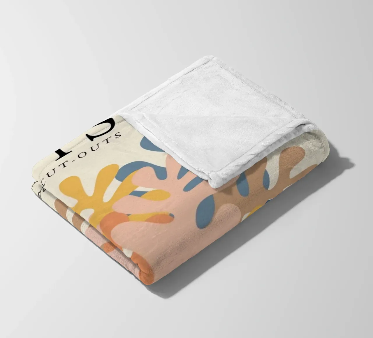 Poster Matisse "I ritagli" Foglie astratte calde e fredde coperta in pile da homdeco
