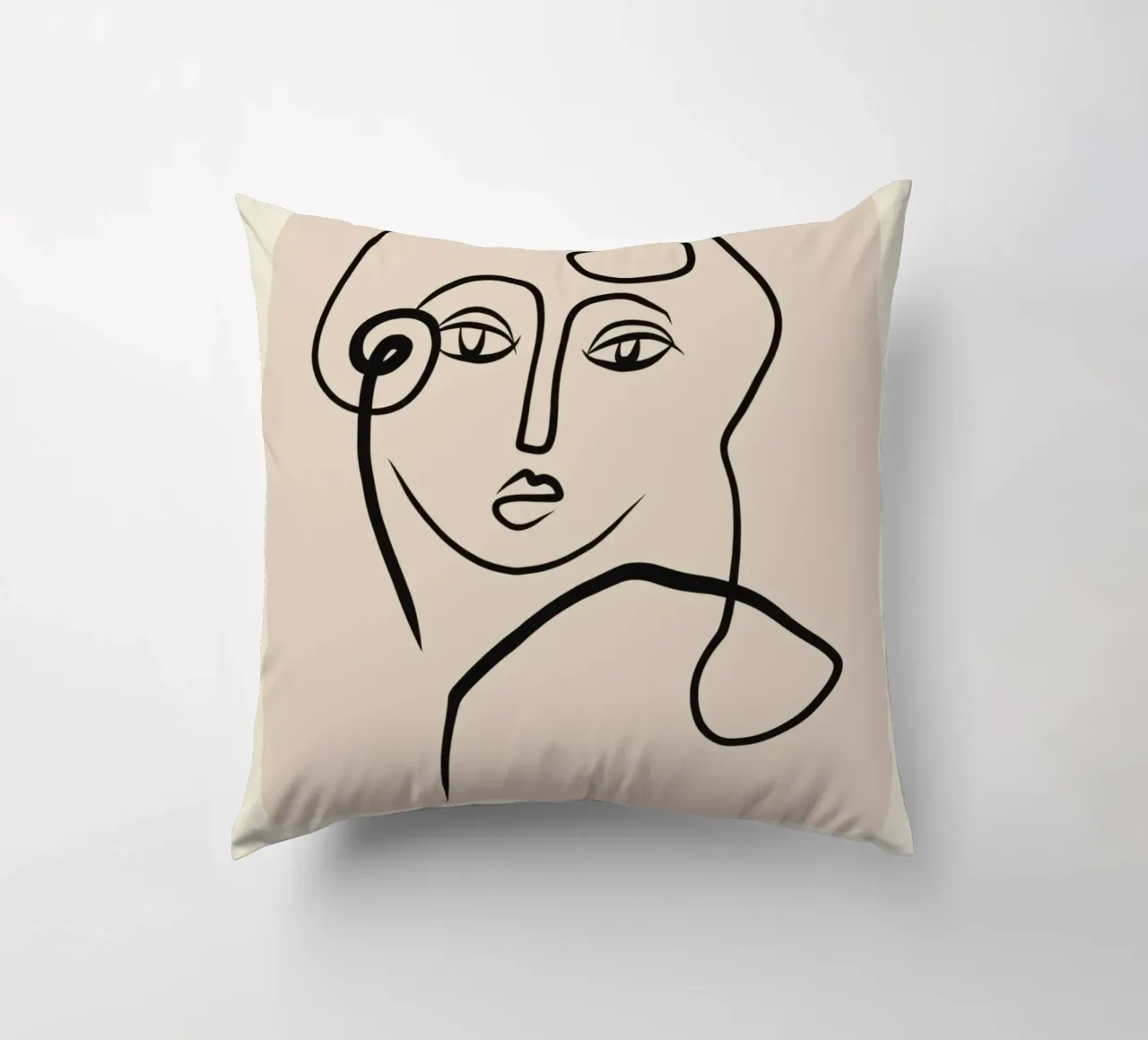 Poster Matisse "Ritmo e linea" Volti astratti cuscino da homdeco