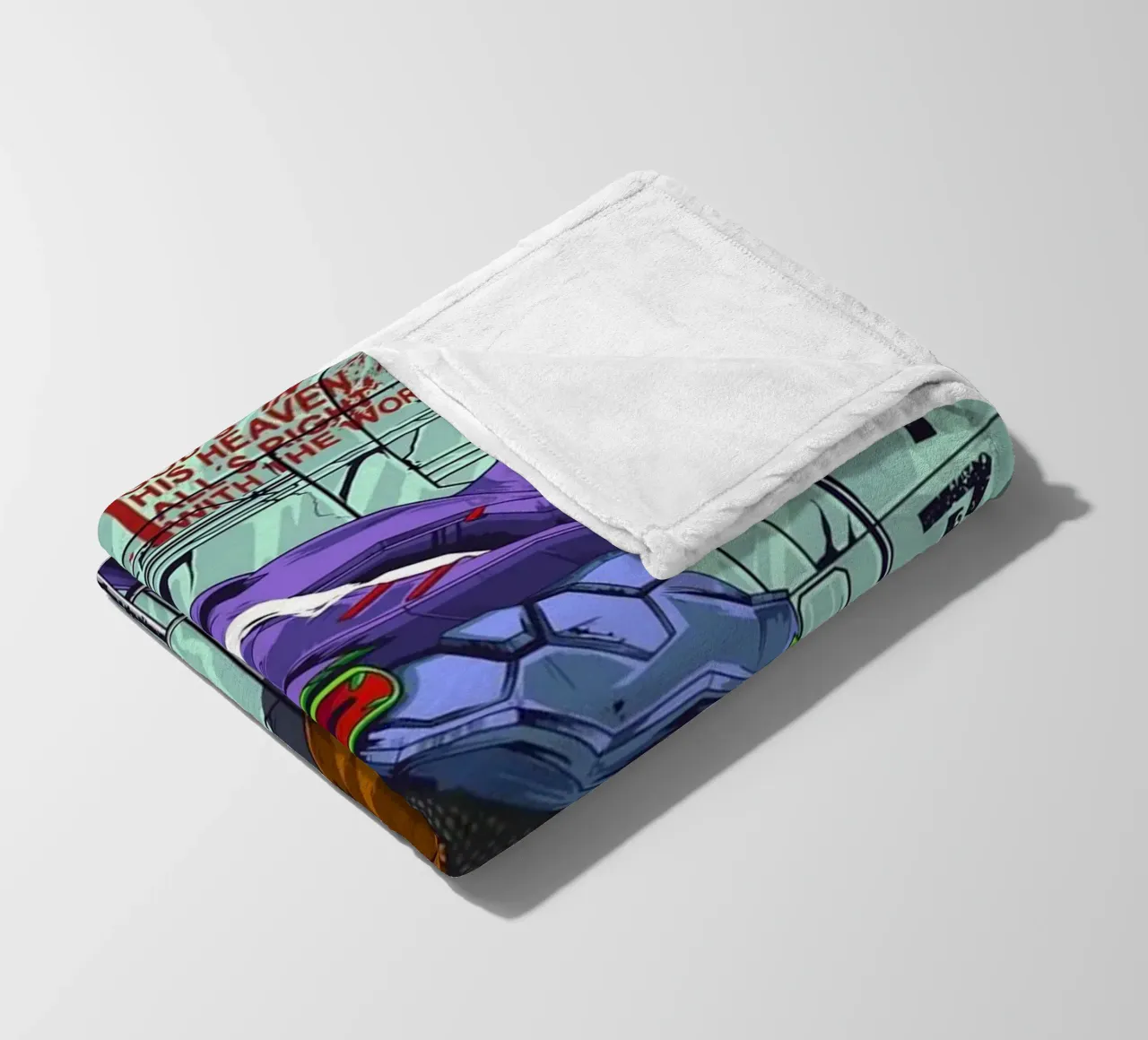 Il Grande Mecha coperta in pile da withandname