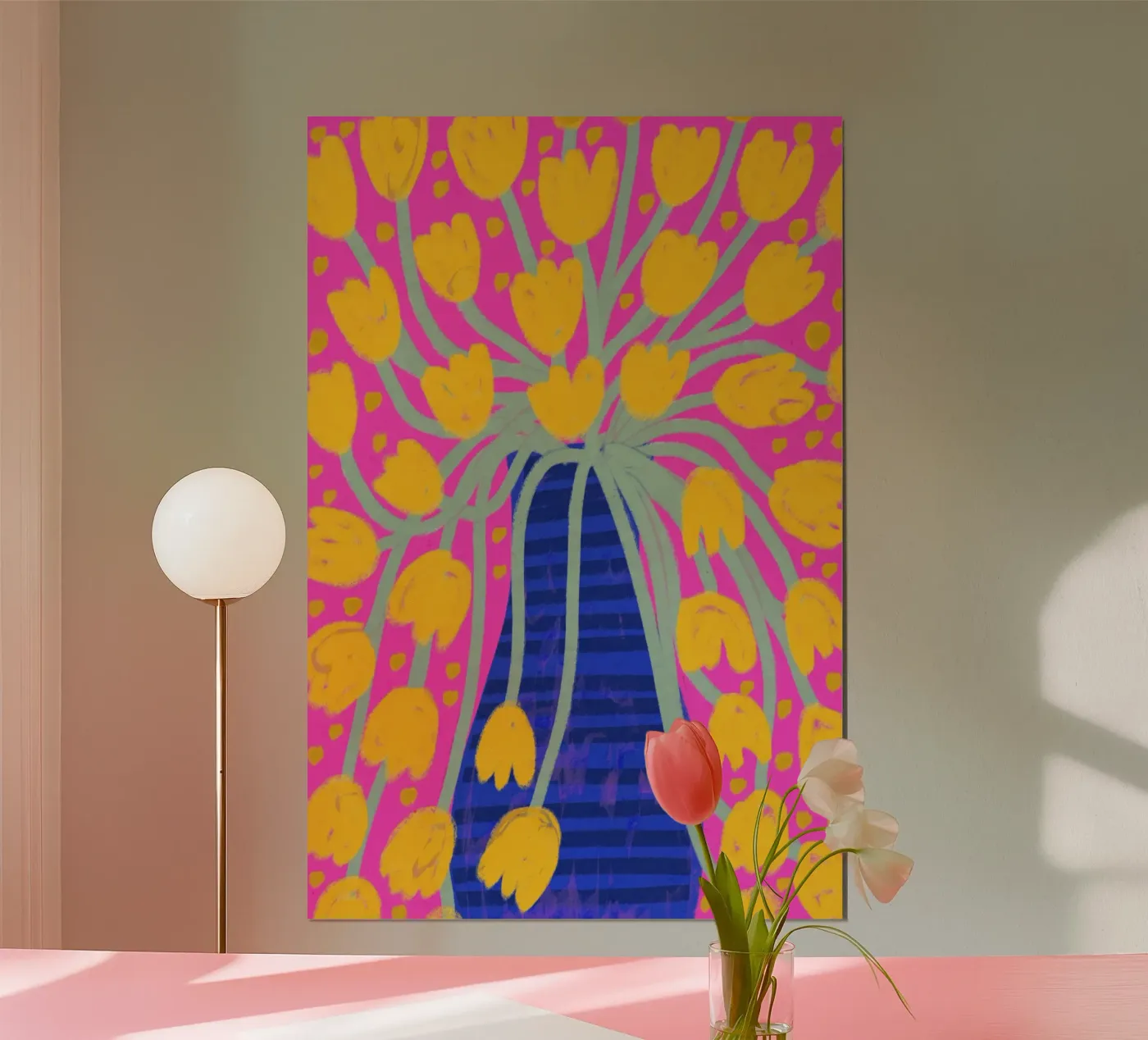 Yellow Tulips poster da treechild