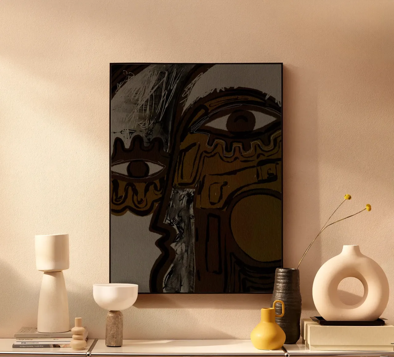 Vibrant Visions - 1 plexiglass da Shatha Al Dafai