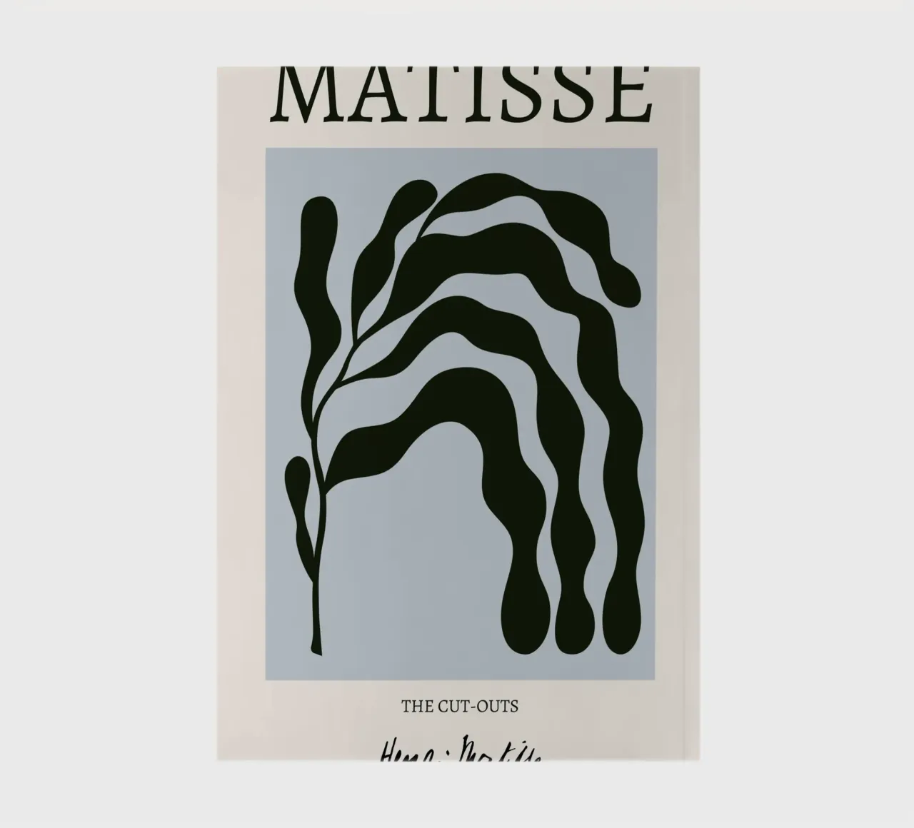 Matisse "I ritagli" Alga nera astratta diario da homdeco