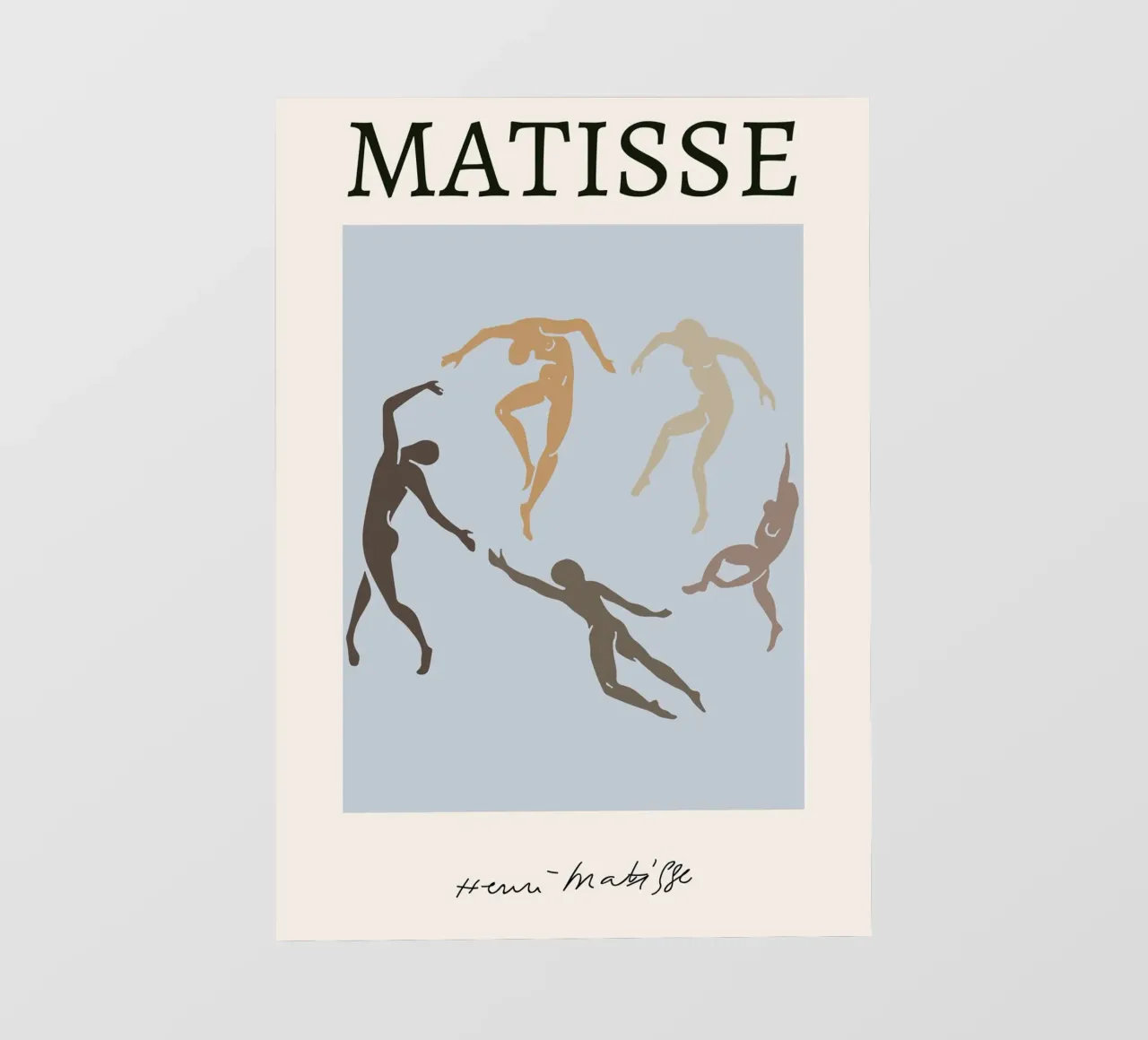 Matisse Figure danzanti ritagliate Arte moderna telo in pvc da homdeco