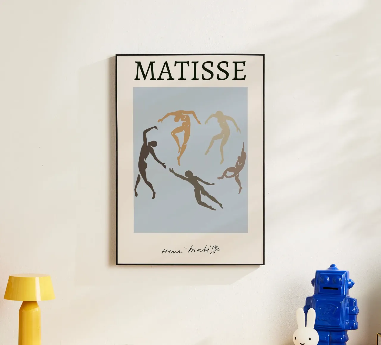 Matisse Figure danzanti ritagliate Arte moderna alluminio dibond da homdeco