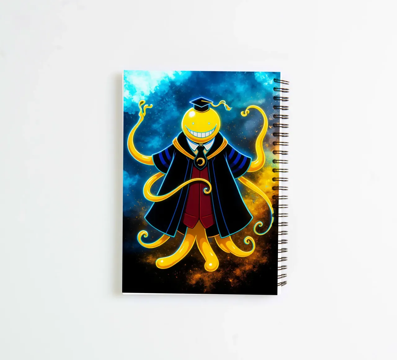 Soul Of Korosensei spiral notebook by DGSoulheroes
