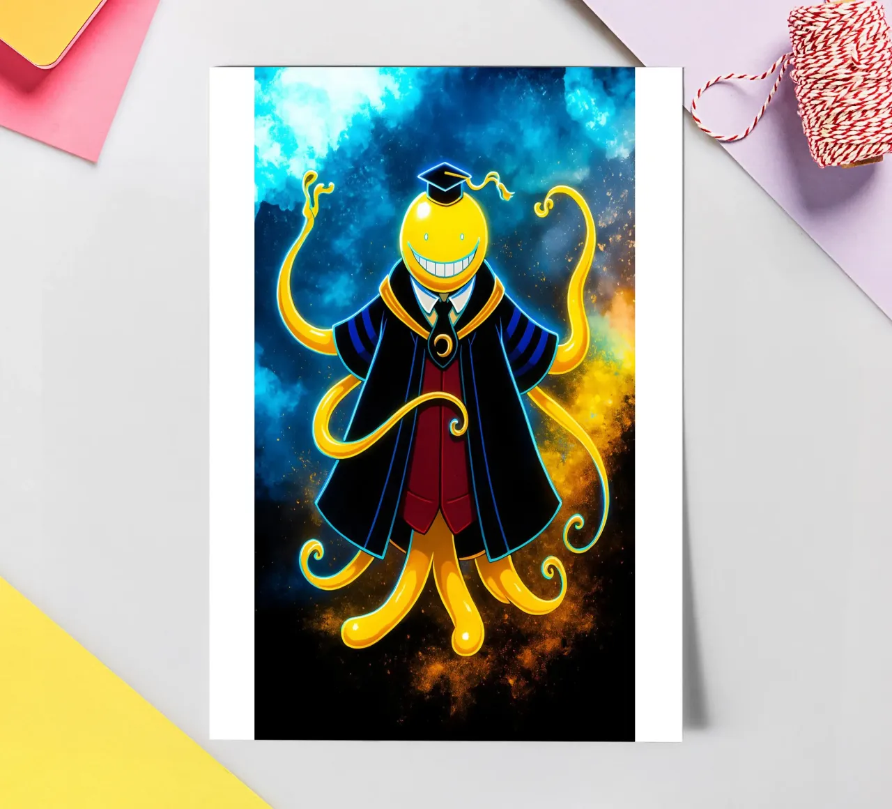 Soul Of Korosensei sticker sheet by DGSoulheroes
