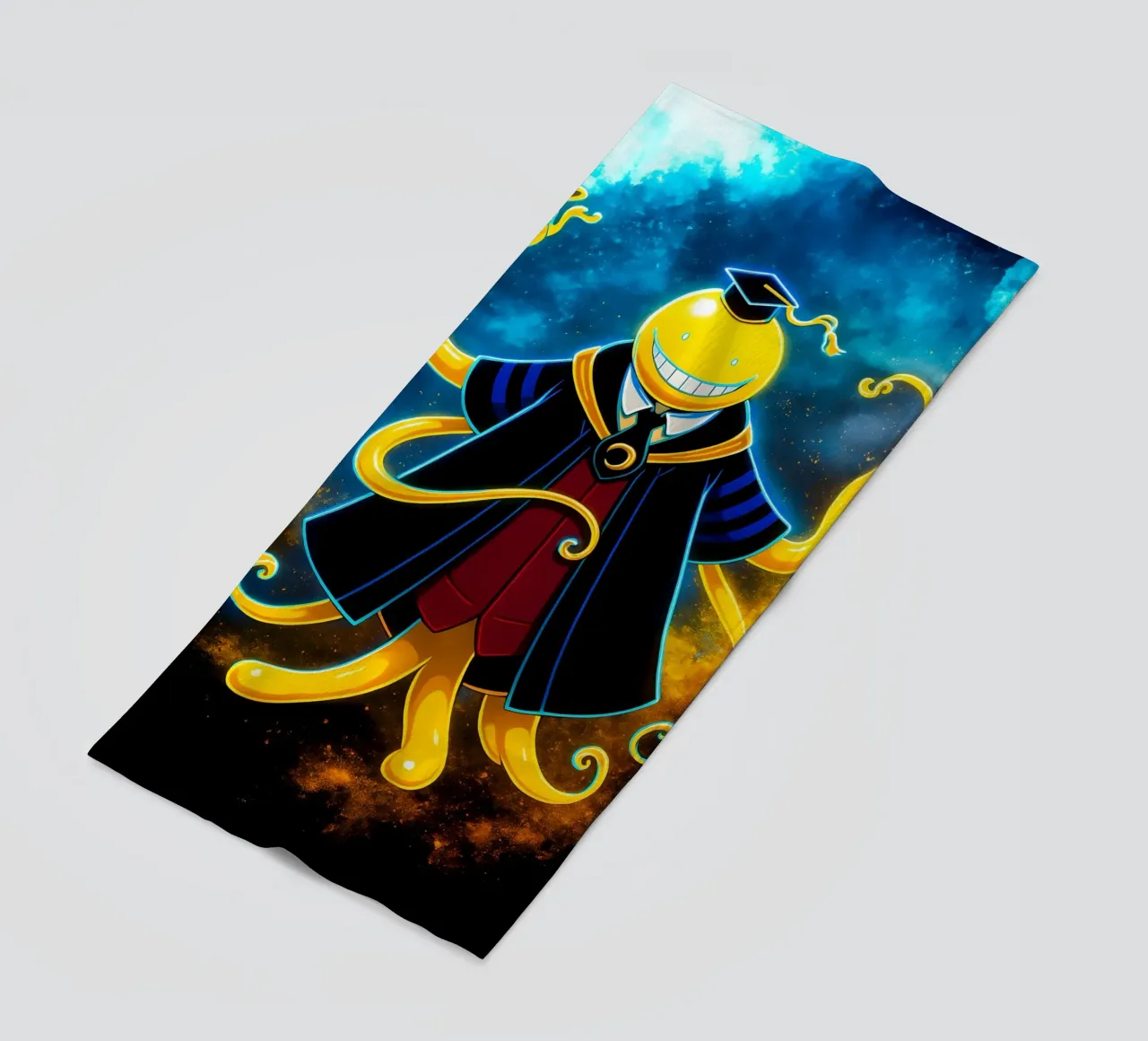 Soul Of Korosensei beach towel by DGSoulheroes