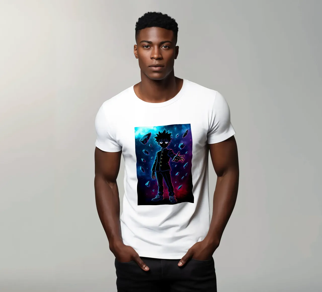 Soul Of Mob Psycho 100 Shigeo Kageyama t-shirt by DGSoulheroes