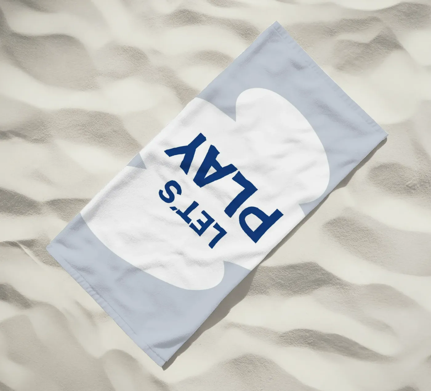 Let´s play serviette de plage de we line studio - art