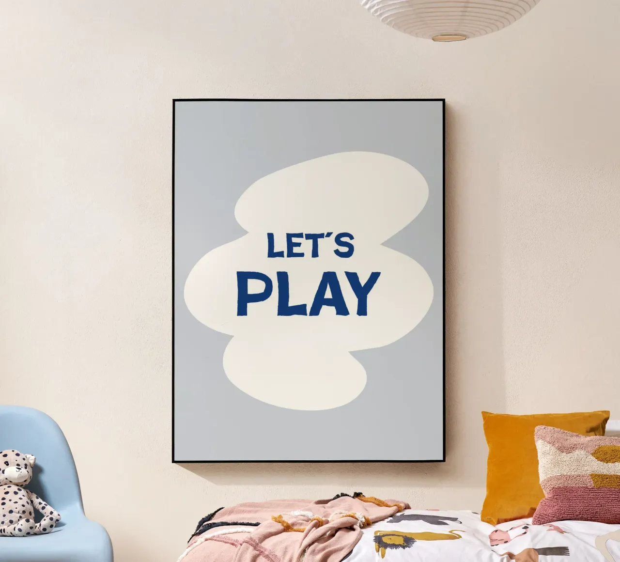 Let´s play acrylic glass by we line studio - art