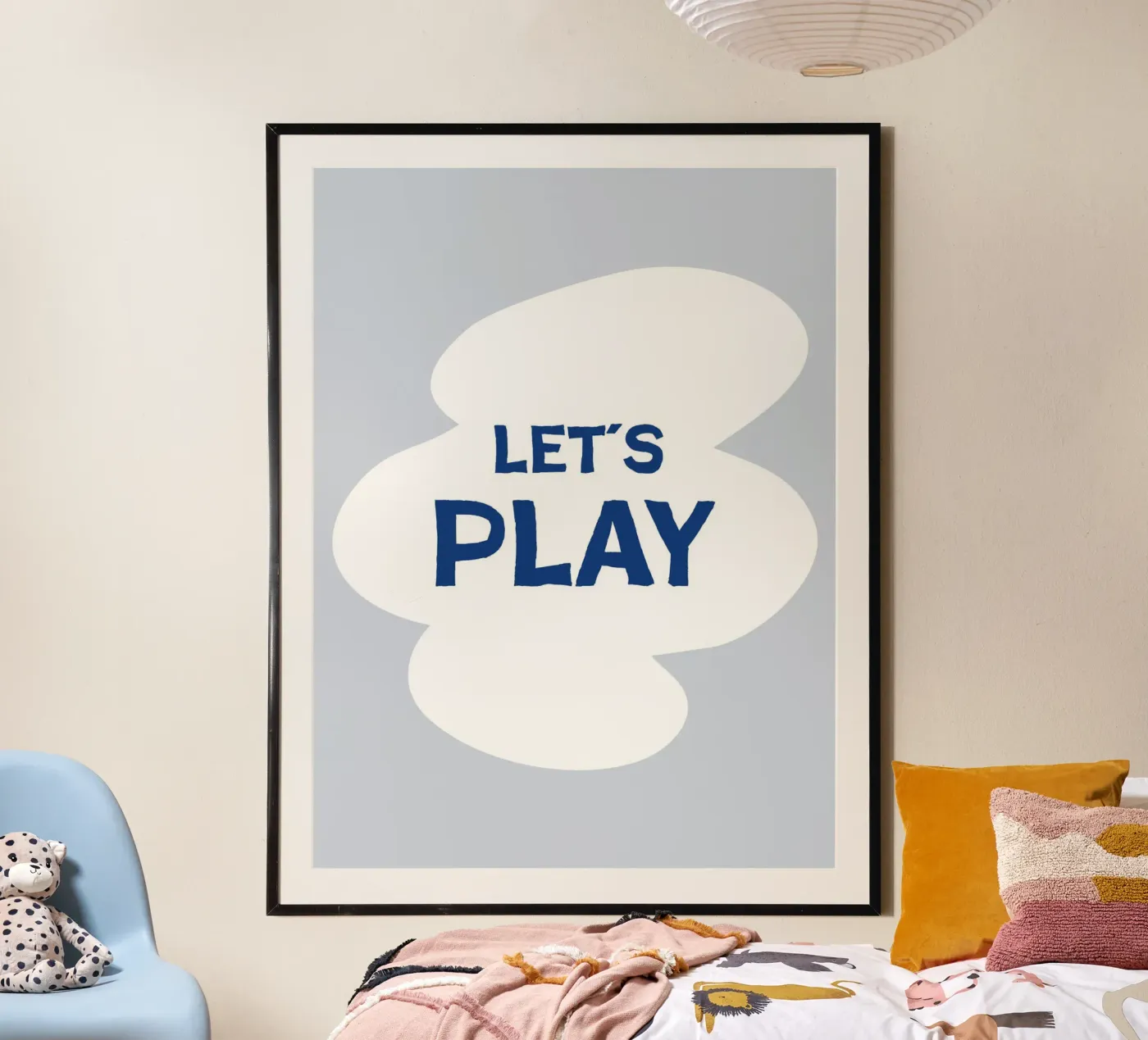 Let´s play poster da we line studio - art
