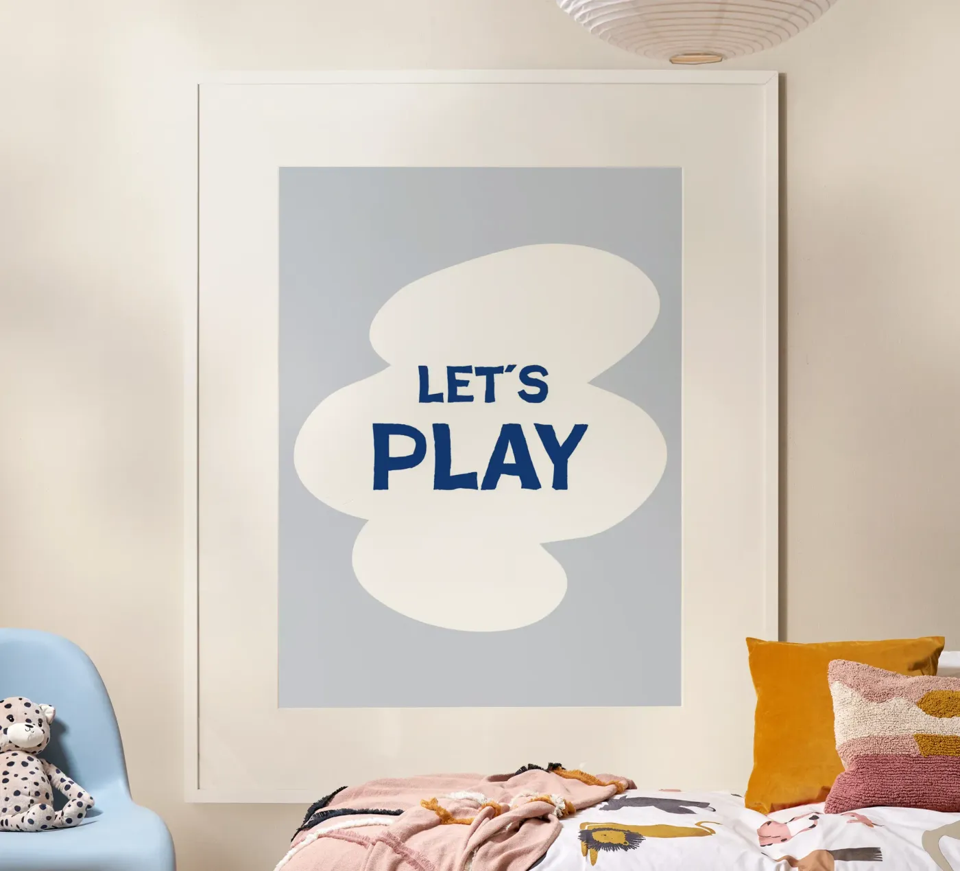Let´s play poster da we line studio - art