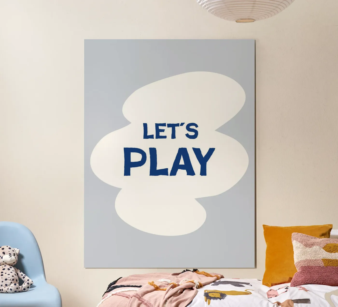 Let´s play poster da we line studio - art