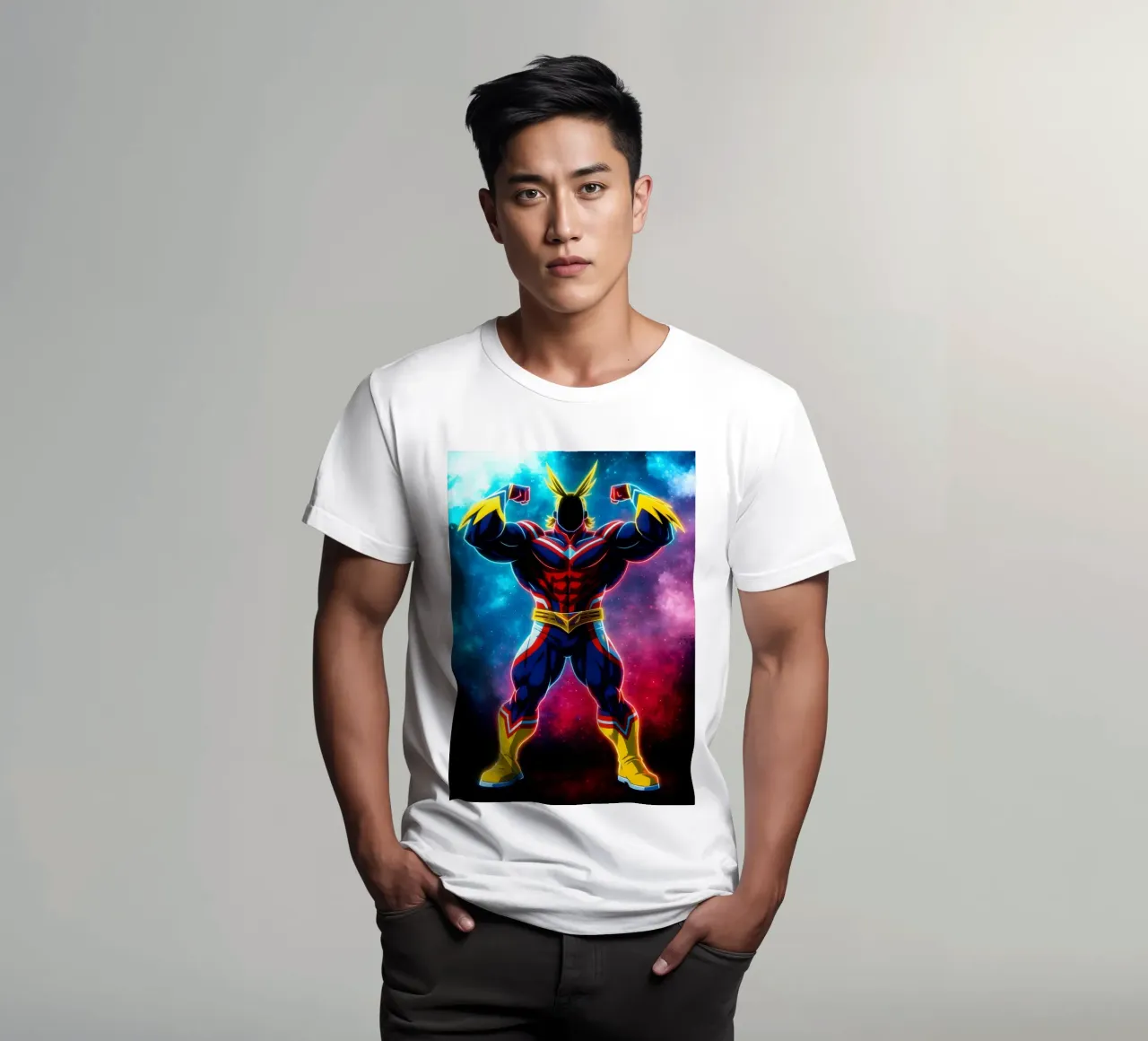 Soul Of my hero academia All Might t-shirt da DGSoulheroes
