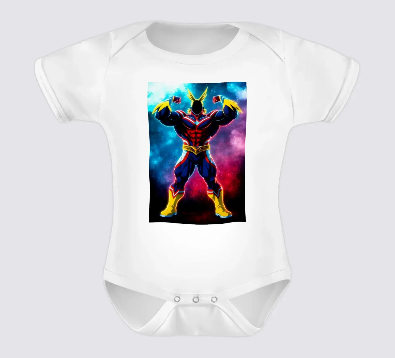 Soul Of my hero academia All Might body neonato maniche corte da DGSoulheroes