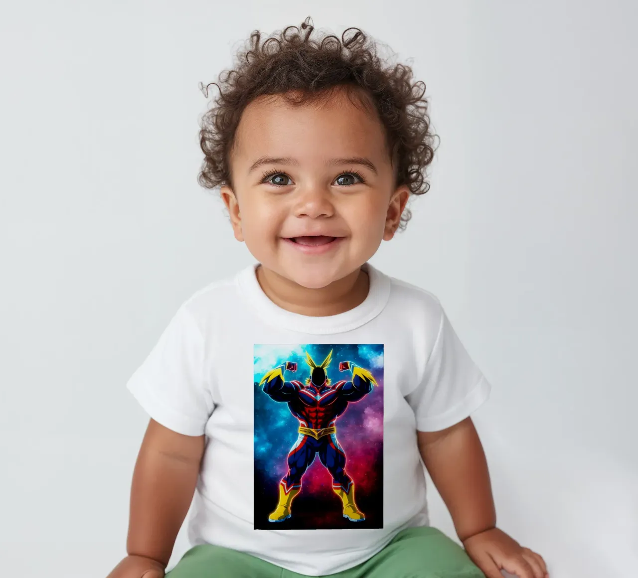 Soul Of my hero academia All Might maglietta neonato da DGSoulheroes