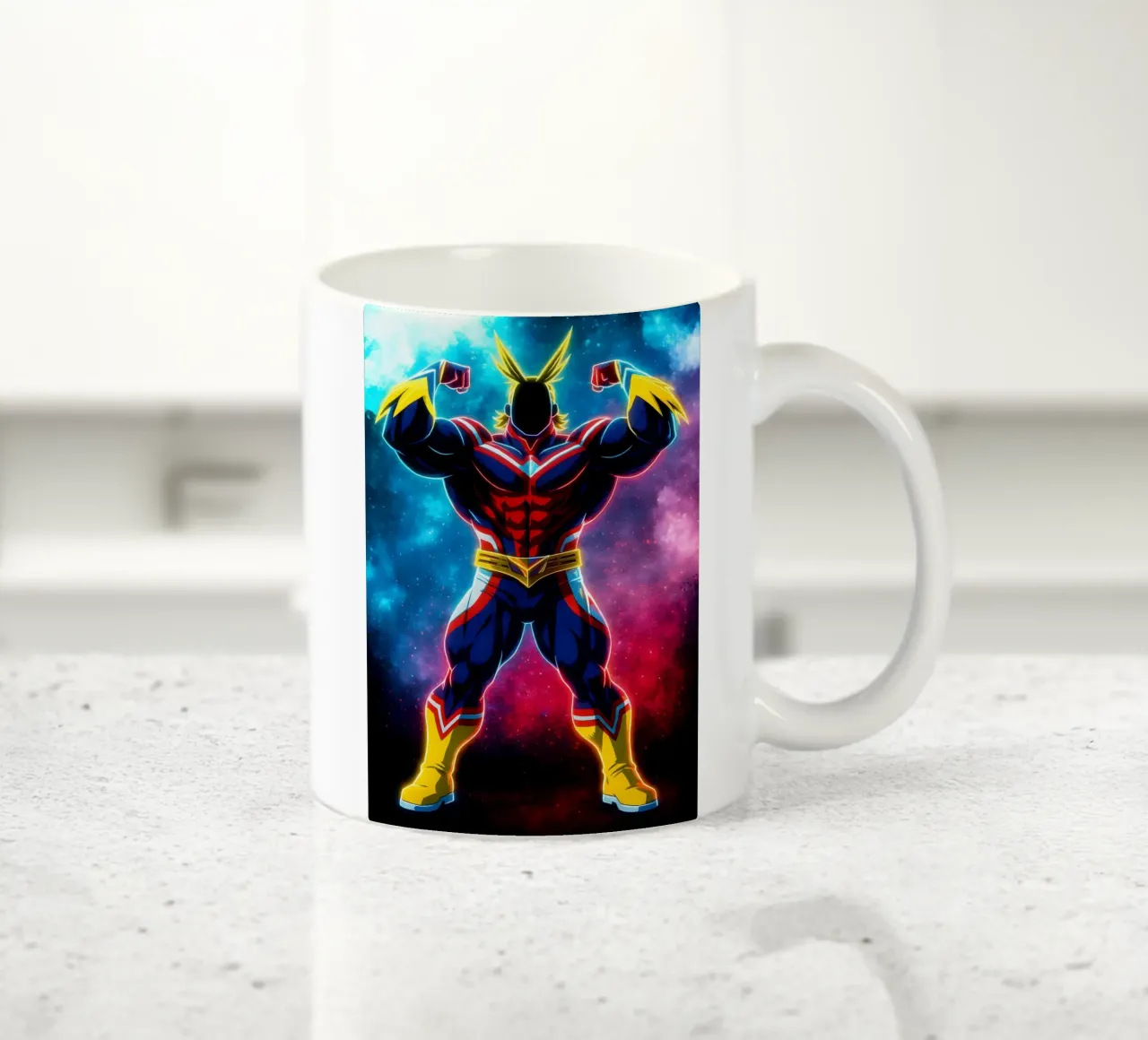 Soul Of my hero academia All Might tazza in ceramica da DGSoulheroes