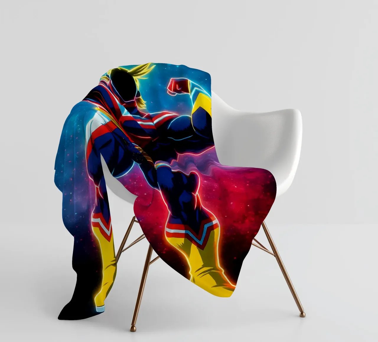 Soul Of my hero academia All Might coperta in pile da DGSoulheroes