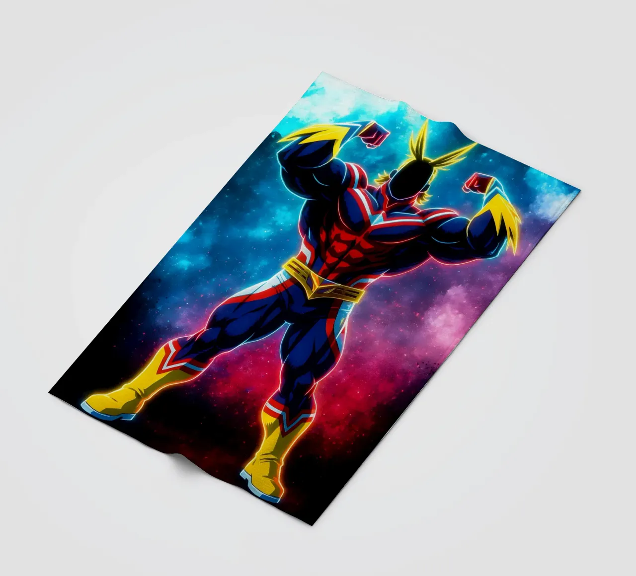 Soul Of my hero academia All Might coperta in pile da DGSoulheroes