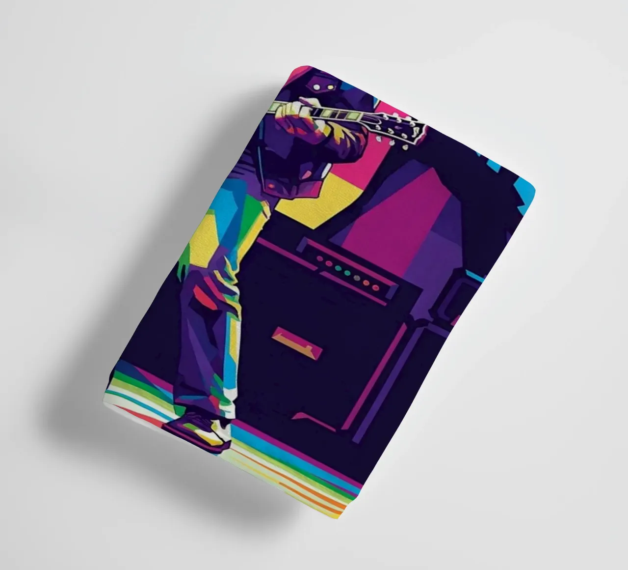Frank Zappa - WPAP art style asciugamano da bagno da Hantamrata
