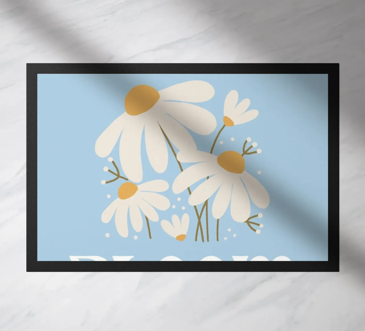 Stampa floreale "All In Bloom" Daisy zerbino da homdeco