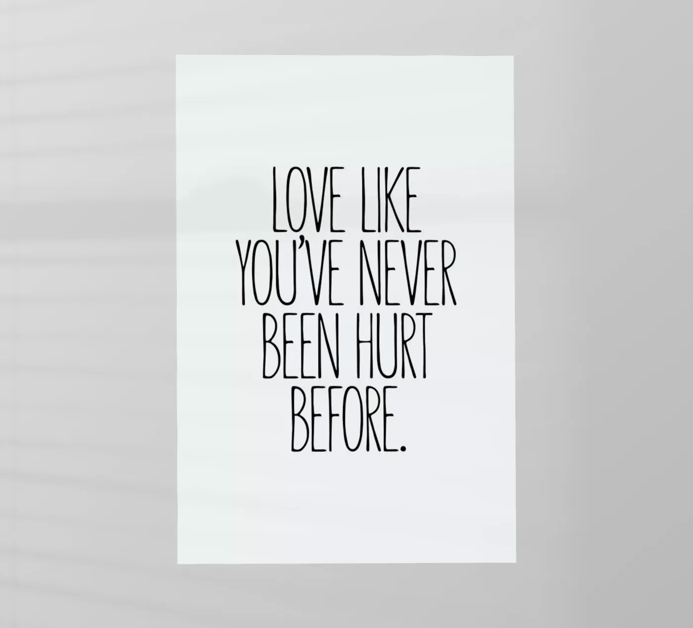 Love pellicola backlit da Studio One