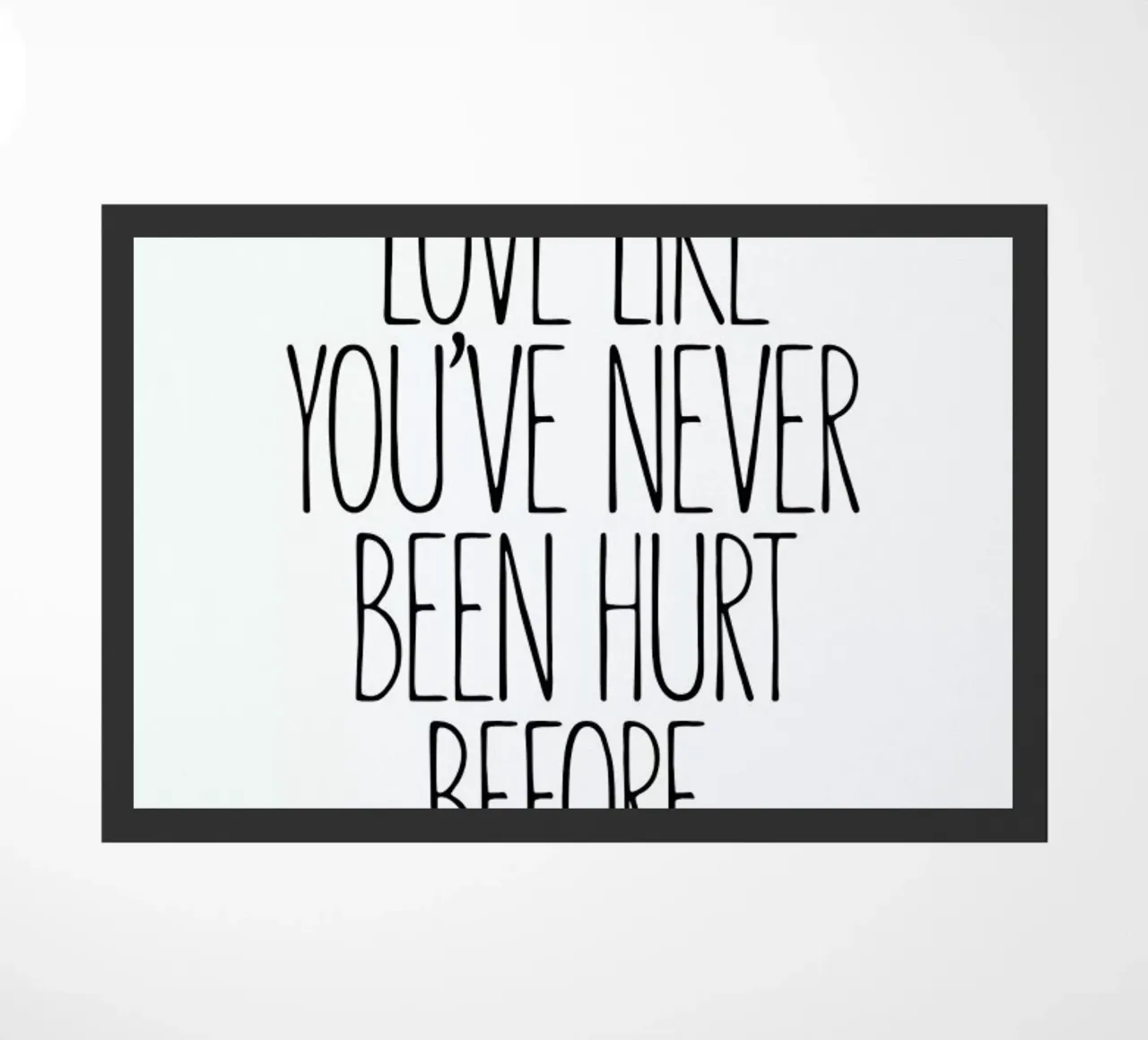 Love deurmat van Studio One